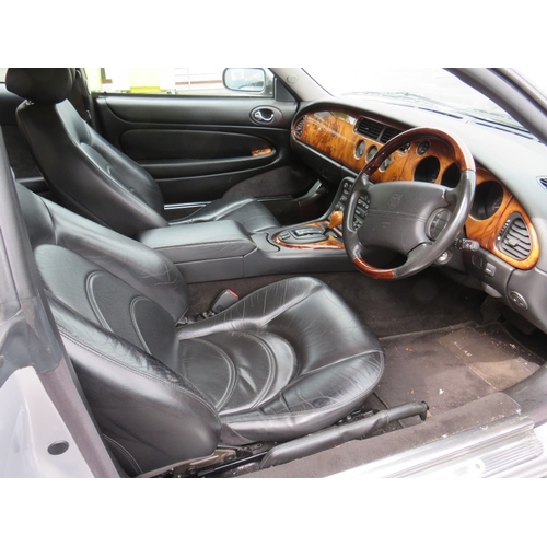 700 - A 2002 SILVER 4L PETROL JAGUAR XK8 LJ02 UGS - TWO KEYS, NO LOG BOOK, MOT EXPIRED 12/07/2023, LAST KN... 
