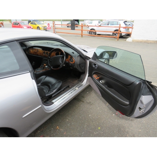 700 - A 2002 SILVER 4L PETROL JAGUAR XK8 LJ02 UGS - TWO KEYS, NO LOG BOOK, MOT EXPIRED 12/07/2023, LAST KN... 