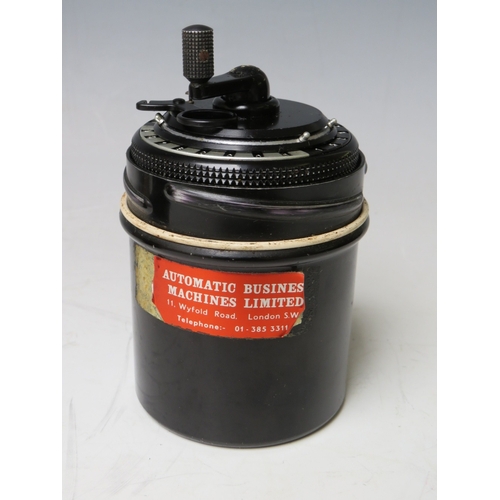 230 - A BOXED METAL CASED CURTA CALCULATOR
