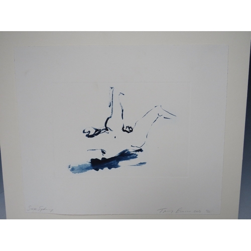 3 - TRACEY EMIN (1963). 'Sex Sydney', signed lower right and dated 2011, polymer gravure etching, limite... 