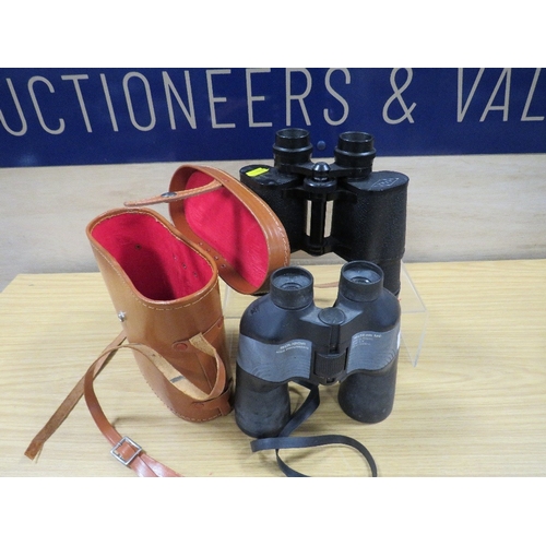 469 - TWO PAIRS OF BINOCULARS TO INCLUDE SOLIGOR EXAMPLE