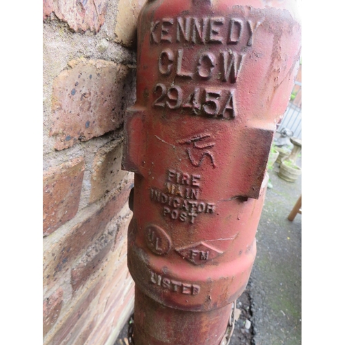 719 - A KENNEDY FIRE MAIN INDICATOR POST