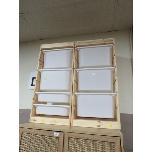 903 - TWO IKEA STORAGE UNITS