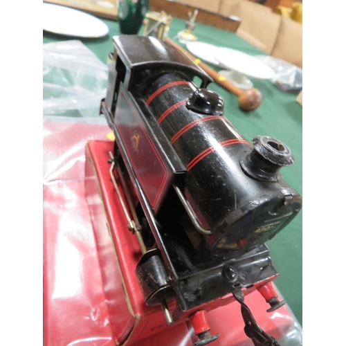 238 - A HORNBY BOXED TRAIN SET, together with boxed items to include a steam engine, rolling stock etc.