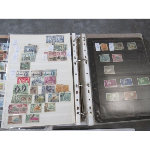 178 - SIX STAMP ALBUMS / STOCKBOOKS, to inlcude French album with stamps from the 1870s, 1880s and 1900s e... 