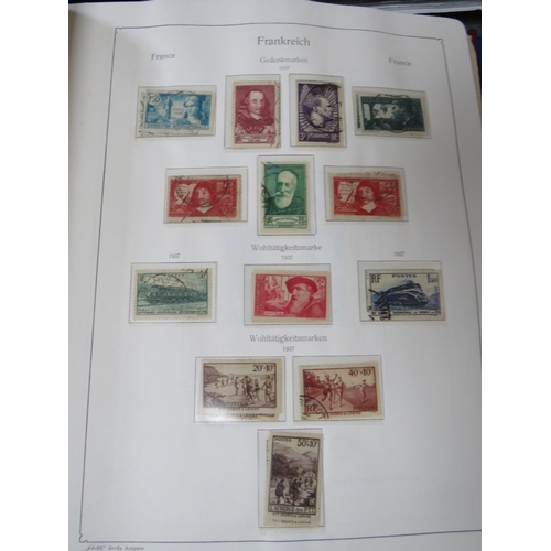 178 - SIX STAMP ALBUMS / STOCKBOOKS, to inlcude French album with stamps from the 1870s, 1880s and 1900s e... 