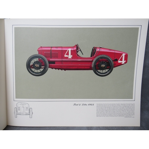 198 - JACKIE STEWART AUTOGRAPHED BOOK, 'Grand Prix Racing Cars 1921-1939', by Hans A Muth & Dietes Karp, p... 