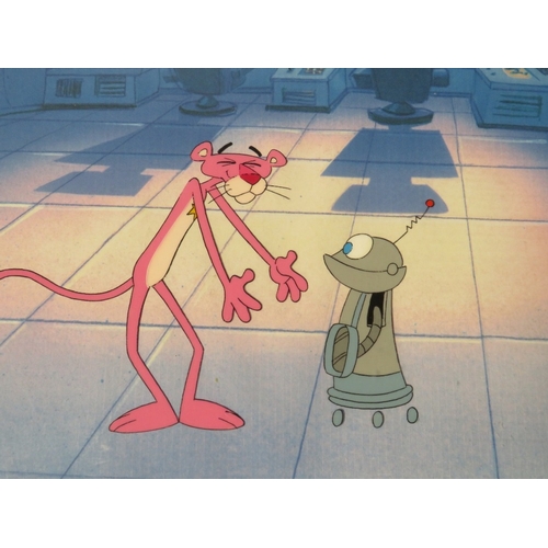 301 - A GROUP OF PINK PANTHER ANIMATION CELLS AND SKETCHES (Qty)