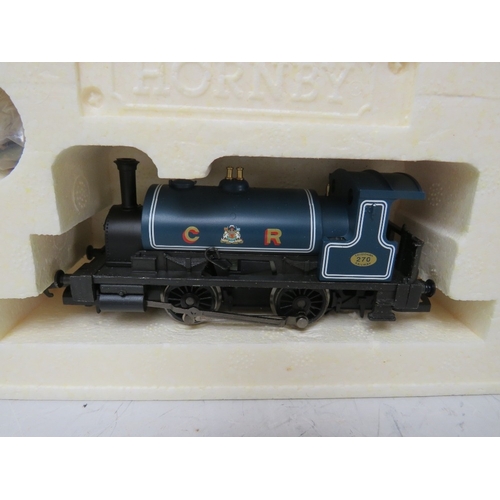 406 - THREE BOXED HORNBY 00 GAUGE SCALE LOCOMOTIVES / SHUNTERS, to include industrial locomotive 101, 0-4-... 