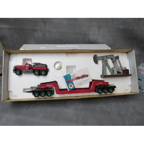 473 - THREE BOXED CORGI 1:50 SCALE HEAVY HAULAGE VEHICLES, to include Man King trailer and crusher Load CC... 