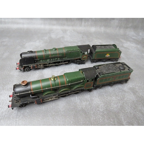 413 - SEVEN UNBOXED HORNBY DUBLO LOCOMOTIVES, to include Duchess of Montrose 4-6-2, Sir Nigel Gresley 4-6-... 