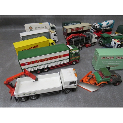 483 - NINETEEN UNBOXED DIE CAST VEHICLES, by Corgi, Matchbox etc.