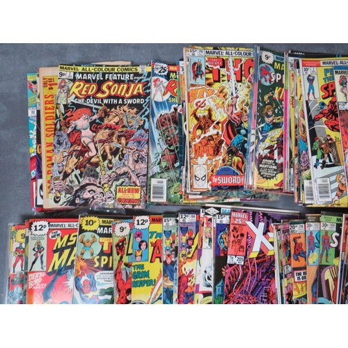 350 - APPROXIMATELY ONE HUNDRED AND FIFTY MARVEL / DC COMICS, to include Peter Parker The Spectacular Spid... 