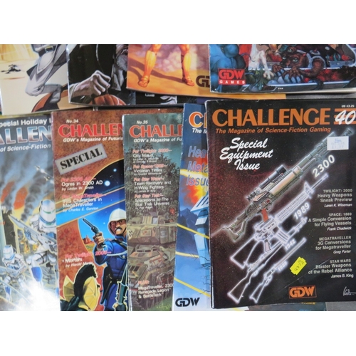 338 - TWENTY CHALLENGE SCIENCE FICTION GAMING MAGAZINES