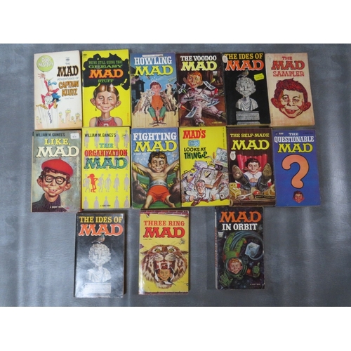 341 - FIFTEEN 'MAD' PAPERBACK BOOKS