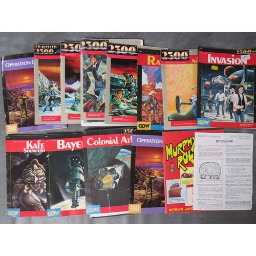 355 - THIRTEEN 2300AD MAGAZINES, to include Operation Overlord, Invasion, Ranger, Kafer Dawn, Mission Arct... 