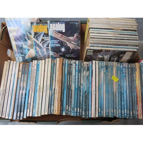 345 - APPROXIMATELY 70 ANALOGUE SCIENCE FICTION MAGAZINES, earliest July 1966, latest June 1984