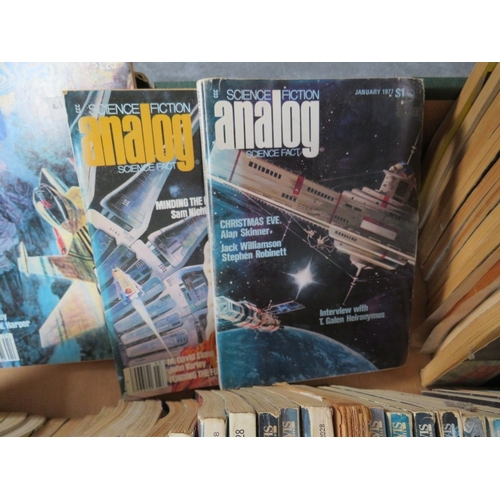 345 - APPROXIMATELY 70 ANALOGUE SCIENCE FICTION MAGAZINES, earliest July 1966, latest June 1984