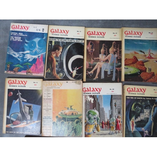 346 - TWENTY GALAXY SCIENCE FICTION MAGAZINES FROM THE 1950s / 1960s