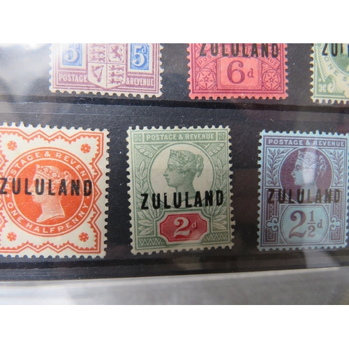 64 - QV NICE COLLECTION OF JUBILEES OVERPRINTED 'ZULULAND'