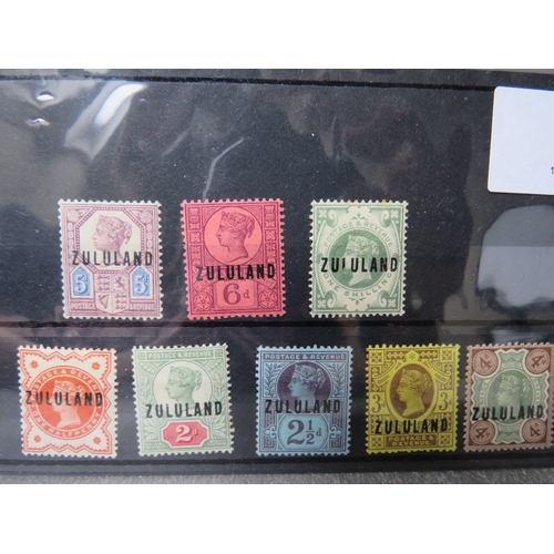 64 - QV NICE COLLECTION OF JUBILEES OVERPRINTED 'ZULULAND'