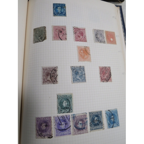 162 - EIGHT STAMP ALBUMS / STOCK BOOKS CONTAINING WORLD / COMMONWEALTH / BRITISH STAMPS, including example... 