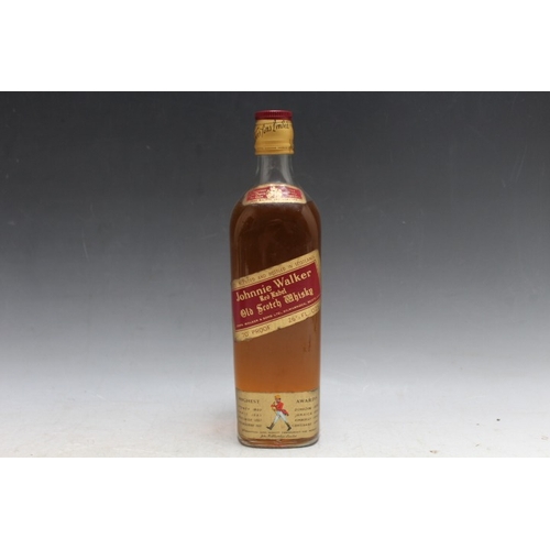 240 - 1 BOTTLE JOHNNIE WALKER RED LABEL OLD SCOTCH WHISKY - MID SHOULDER