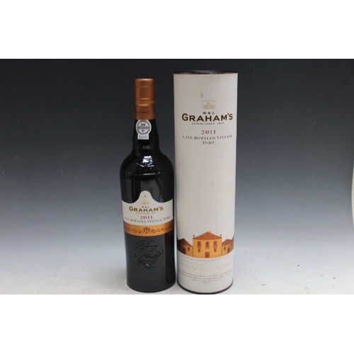 241 - A BOTTLE OF GRAHAMS'S LBV PORT 2011, in original gift tube