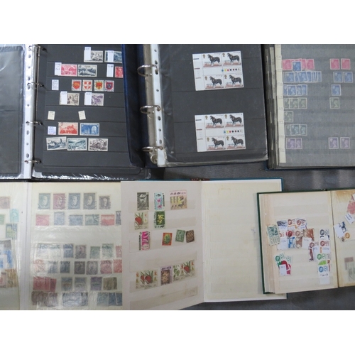 166 - TWLEVE STAMP ALBUMS / STOCKBOOKS, contaiing Australian, Austrian, British, Hungarian stamps etc