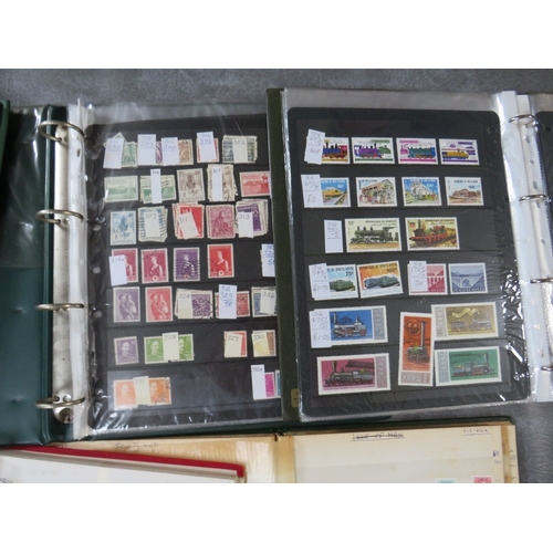 169 - TWELVE STAMP ALBUMS / STOCKBOOKS, containing German States, Denmark, Norway stamps etc.