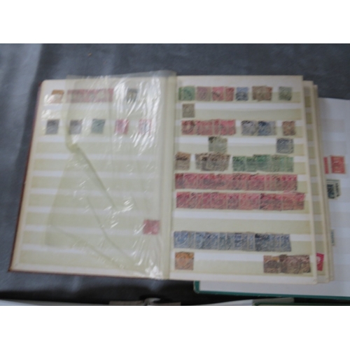 170 - TWELVE STAMP ALBUMS / STOCKBOOKS, containing stamps from France, Germany, Holland, Poland etc.