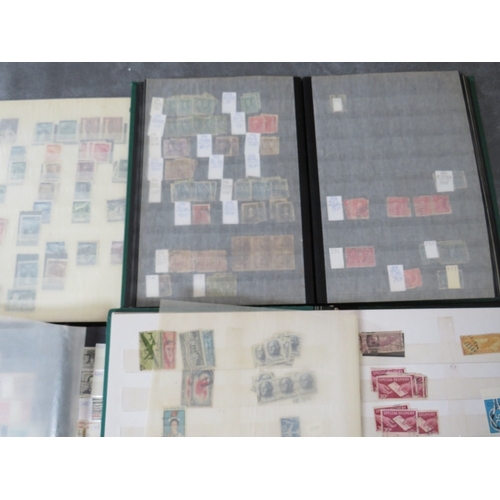 175 - TWELVE STAMP ALBUMS / STOCKBOOKS, to include American, Swedish, African, Czech Republic examples etc... 