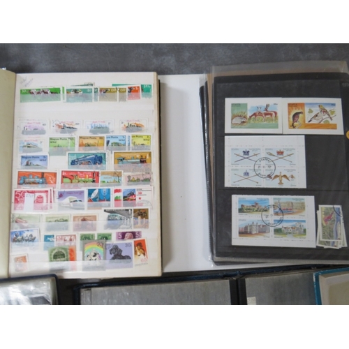 166 - TWLEVE STAMP ALBUMS / STOCKBOOKS, contaiing Australian, Austrian, British, Hungarian stamps etc