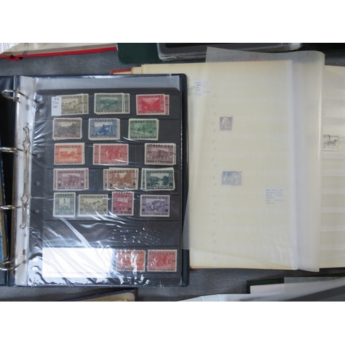 168 - TWELVE STAMP ALBUMS / STOCKBOOKS, containing Sweden, Belgium, Russia, Luxembourg stamps etc.