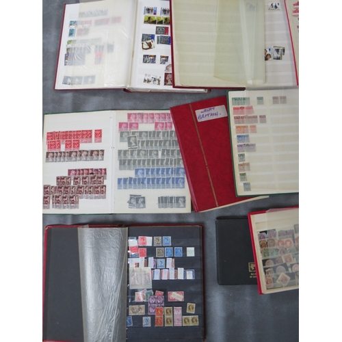 117 - TWELVE STAMP ALBUMS / STOCKBOOKS, containing mainly British stamps