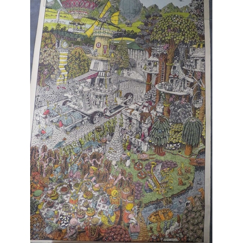 260 - EIGHT MIXED POSTERS, to include Potters Road by Jamie Courtier print approx 100 x 70 cm, Tai Chi Chu... 