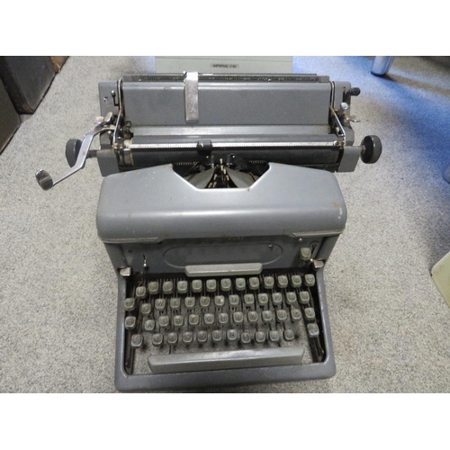 179 - THREE ASSORTED VINTAGE TYPEWRITERS- A/F