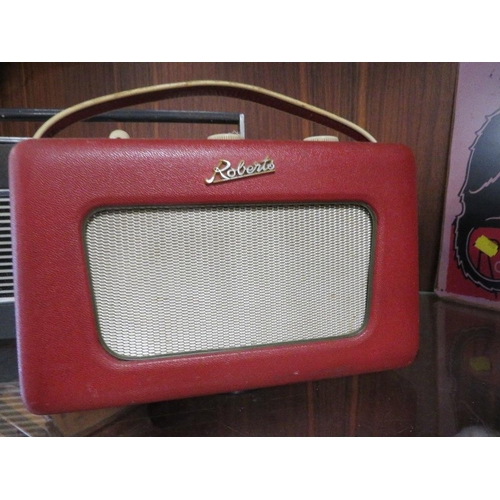 234 - THREE VINTAGE ROBERTS RADIO'S