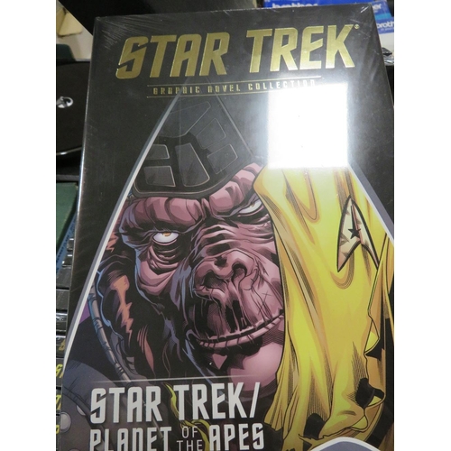 60 - TWENTY NEW STAR TREK GRAPHIC NOVEL COLLECTION BOOKS, ALL STILL FACTORY SEALED