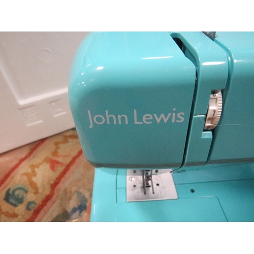 80 - A BOXED JOHN LEWIS JL110SE SEWING MACHINE - UNCHECKED