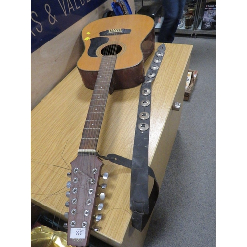 258 - AN AVIA 12 STRING ACOUSTIC GUITAR