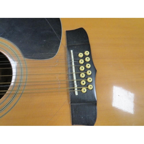 258 - AN AVIA 12 STRING ACOUSTIC GUITAR