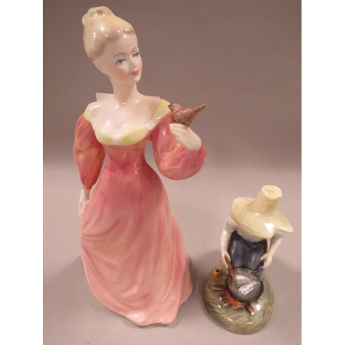 323 - A COALPORT FIGURINES 