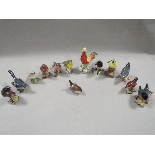 339 - A COLLECTION OF BESWICK BIRDS AND OTHERS (13)