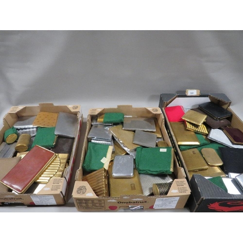 342 - A QUANTITY OF ASSORTED CIGARETTE CASES