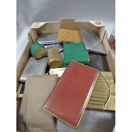 342 - A QUANTITY OF ASSORTED CIGARETTE CASES