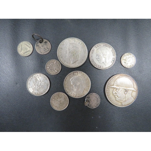 457 - A COLLECTION OF PRE 1947 COLLECTABLE COINS