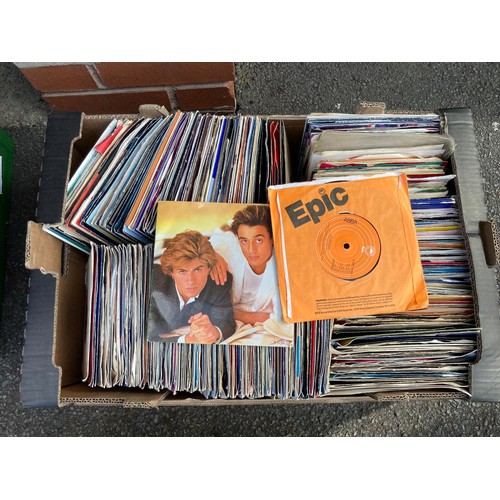 53A - Approximately 300 singles records mainly from the 1960`s, 1970`s, 1980`s and 1990`s