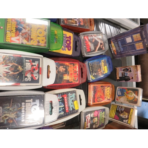 439 - AN ASSORTMENT OF TOP TRUMPS PLAYING CARD SETS