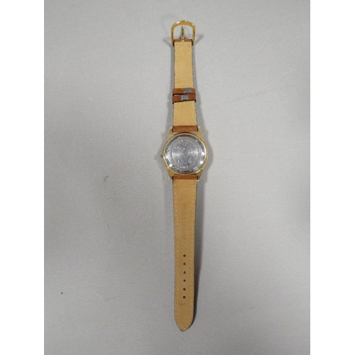 356 - A GENTS VINTAGE 17 JEWELS WRISTWATCH BY BERNEX